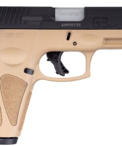 Taurus G3 Tenifer Matte Black / Tan 9mm Luger Full Size 17 Rds. Steel Sights