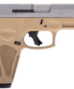 Taurus G3 Matte Stainless / Tan 9mm Luger Full Size 17 Rds. Steel Sights