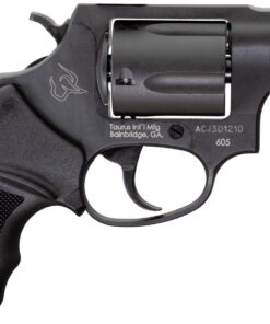 Taurus 605 357 Mag / 38 Spl +P Matte Black Oxide 2.00 in. Soft Rubber