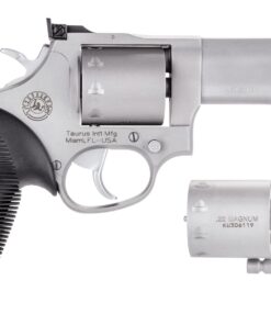 Tracker 992 22 LR / 22 WMR Matte Stainless 4.00 in. Ribber Grip�